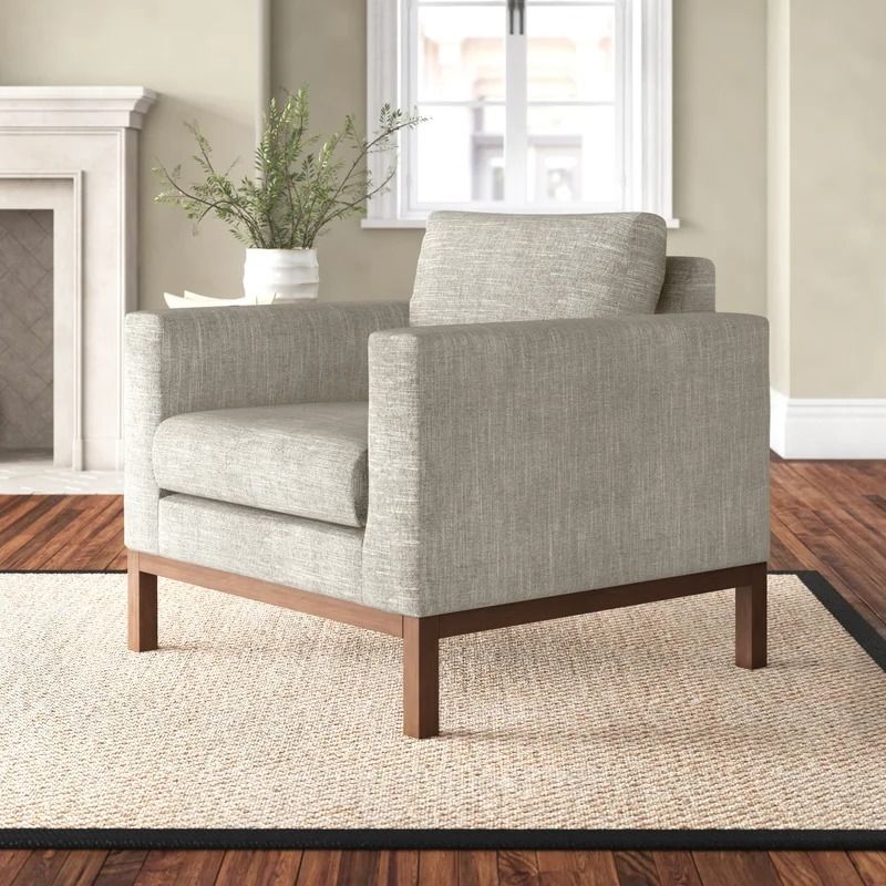Clayton Upholstered Armchair thumbnail 2