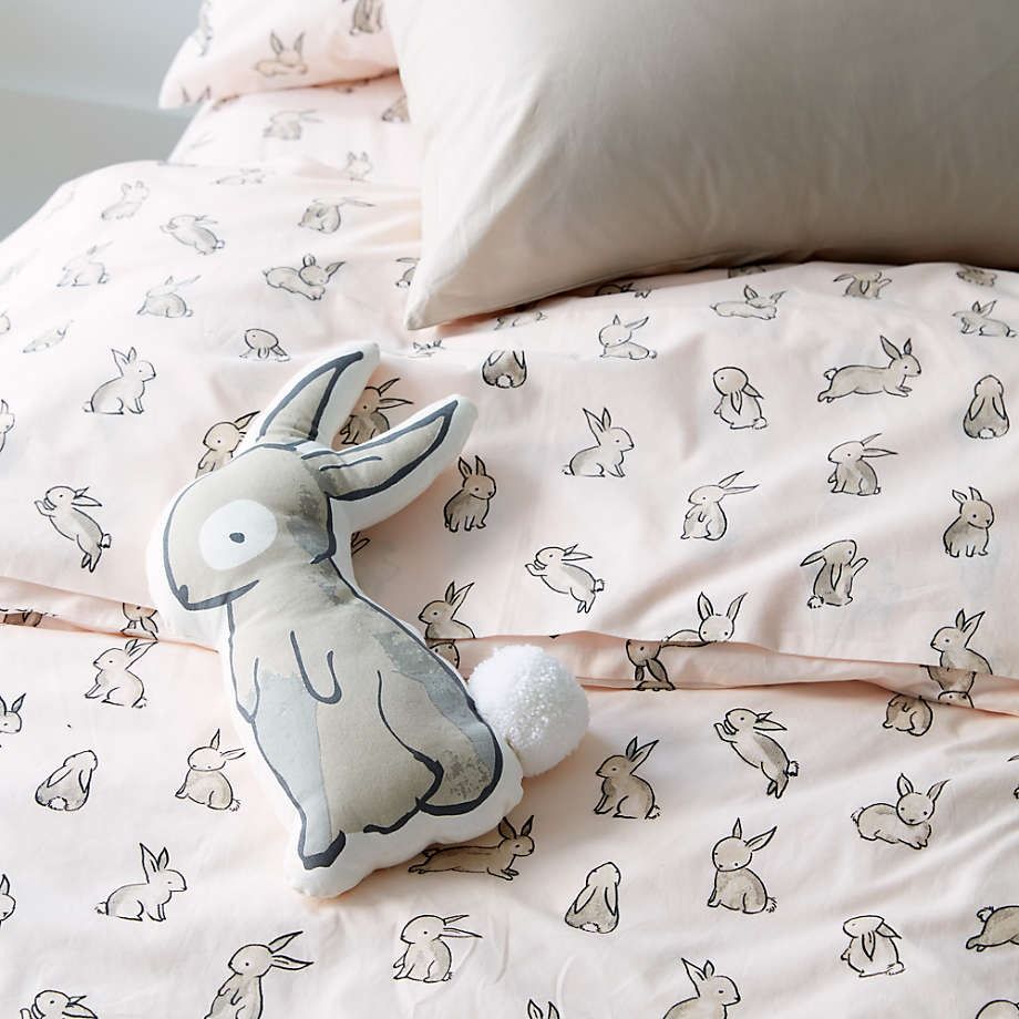 Bunny Throw Pillow 10"x14" thumbnail 3