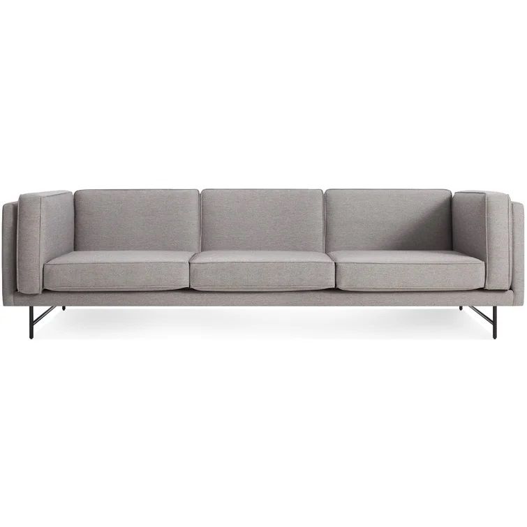 Bank Tuxedo Arm Sofa with Reversible Cushions thumbnail 2