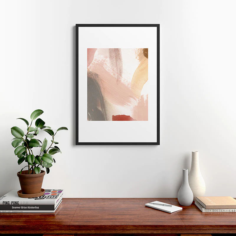 Georgiana Paraschiv Abstract M18 Framed Art Print With Frame 24"x36" thumbnail 2