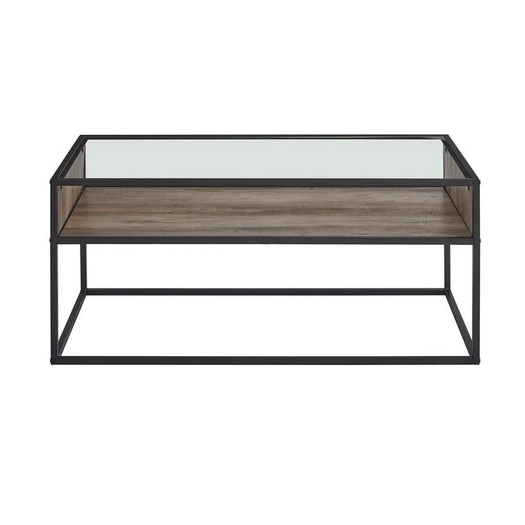 Kilby Frame Coffee Table with Storage thumbnail 3