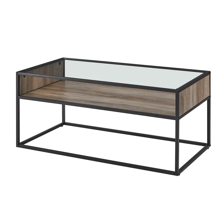 Kilby Frame Coffee Table with Storage thumbnail 5