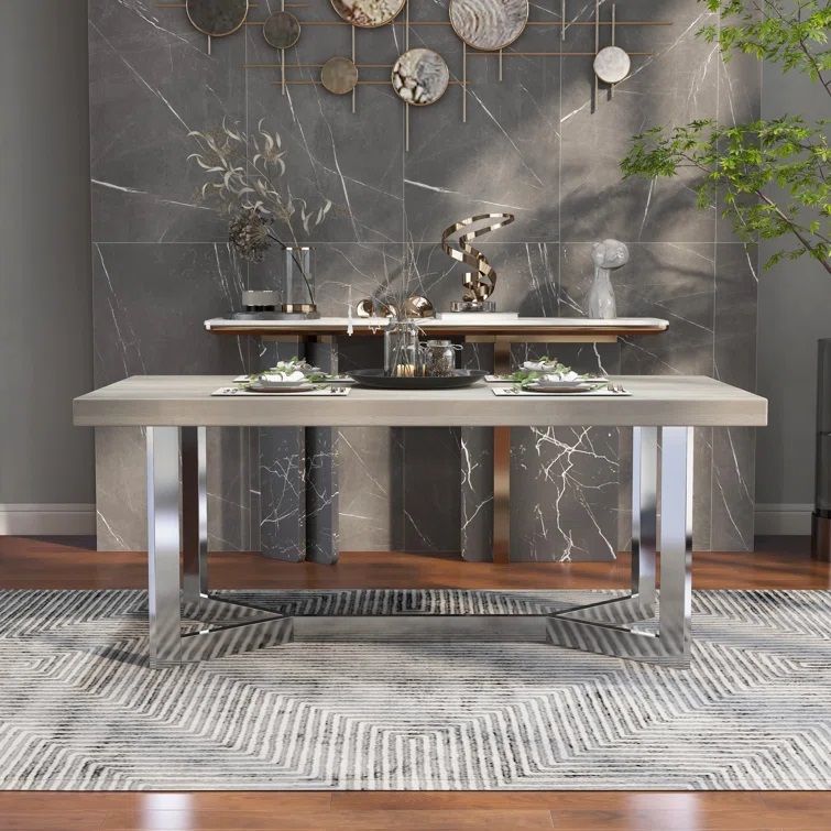 Edelburg Trestle Dining Table thumbnail 5