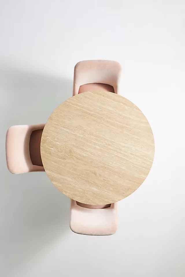 Anya Travertine Dining Table thumbnail 3
