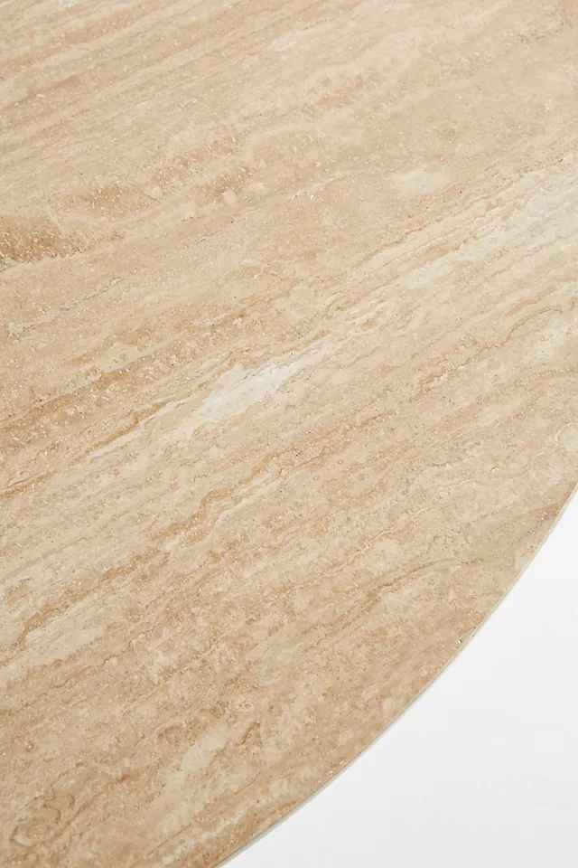 Anya Travertine Dining Table thumbnail 4