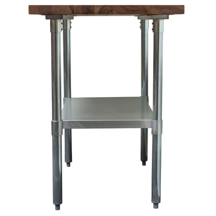 Robles Prep Table with Solid Wood Top thumbnail 5