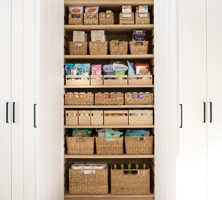 Wood Utility Storage Bin Divided thumbnail 3