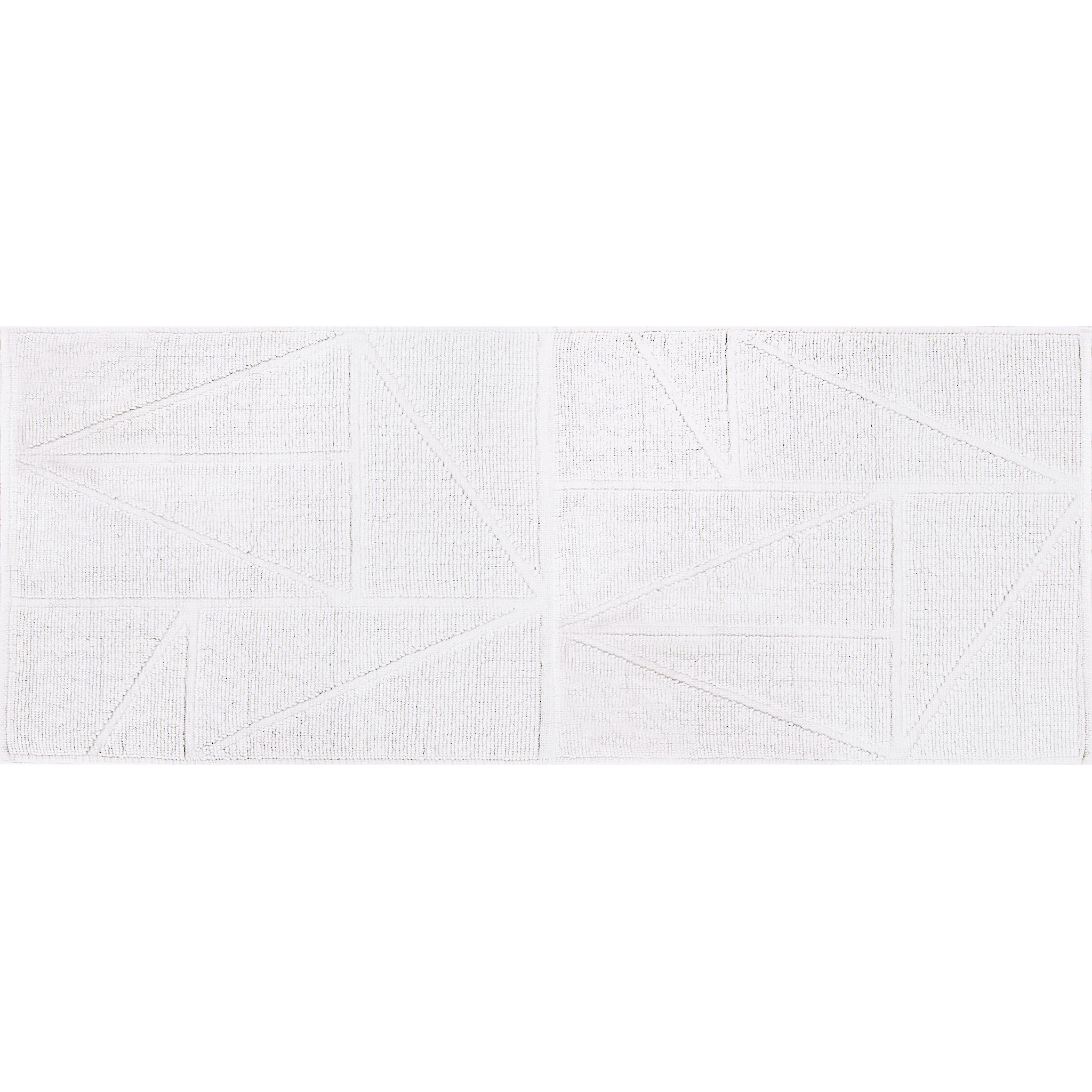Organic Triangle Sculpted Bath Runner-2'X5' thumbnail 3