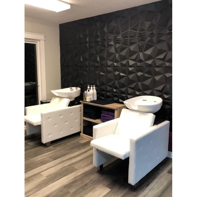 Capewood Vinyl Wall Paneling in Black  thumbnail 3