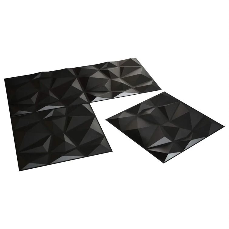 Capewood Vinyl Wall Paneling in Black  thumbnail 5