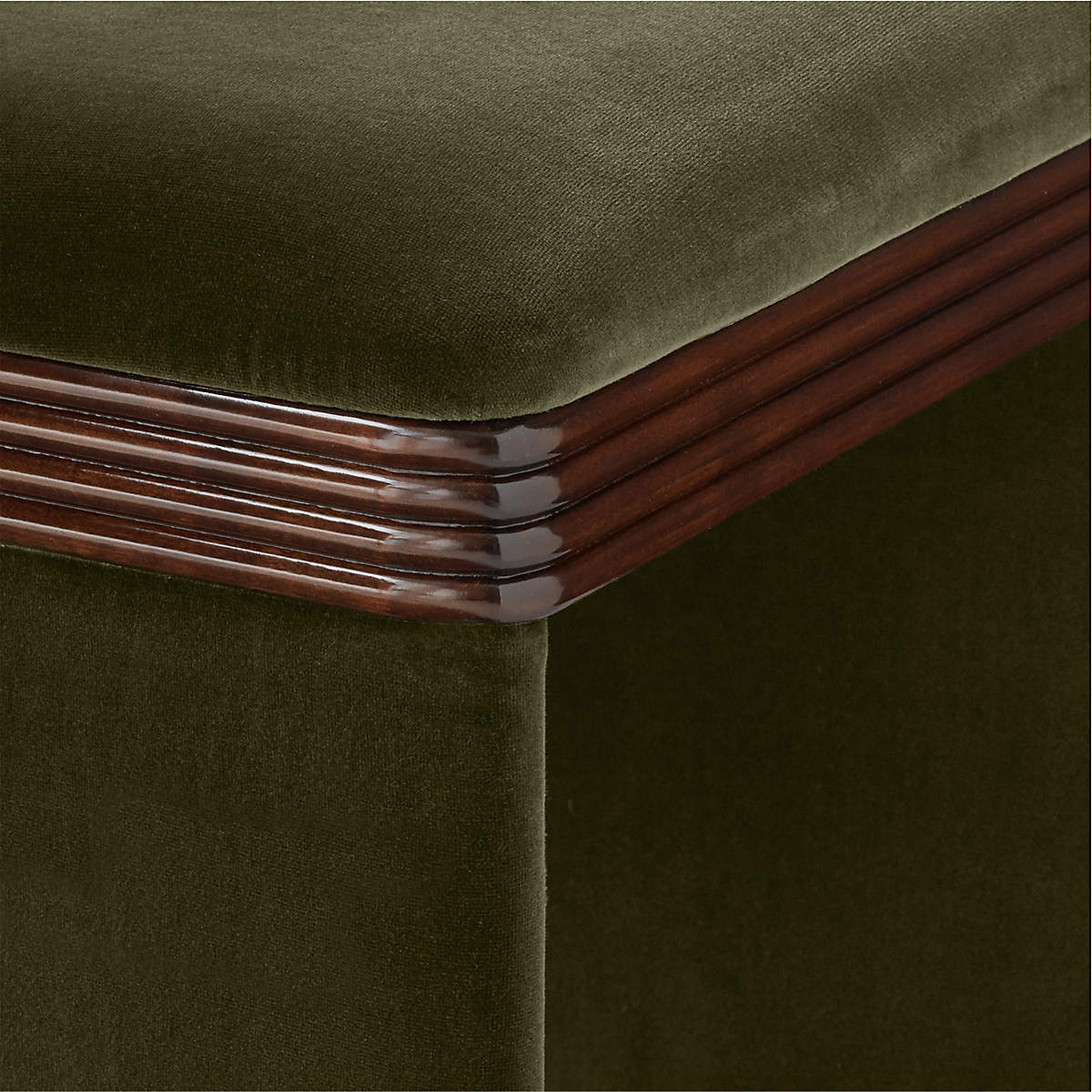 Rhodes Green Upholstered Velvet Dining Chair thumbnail 6