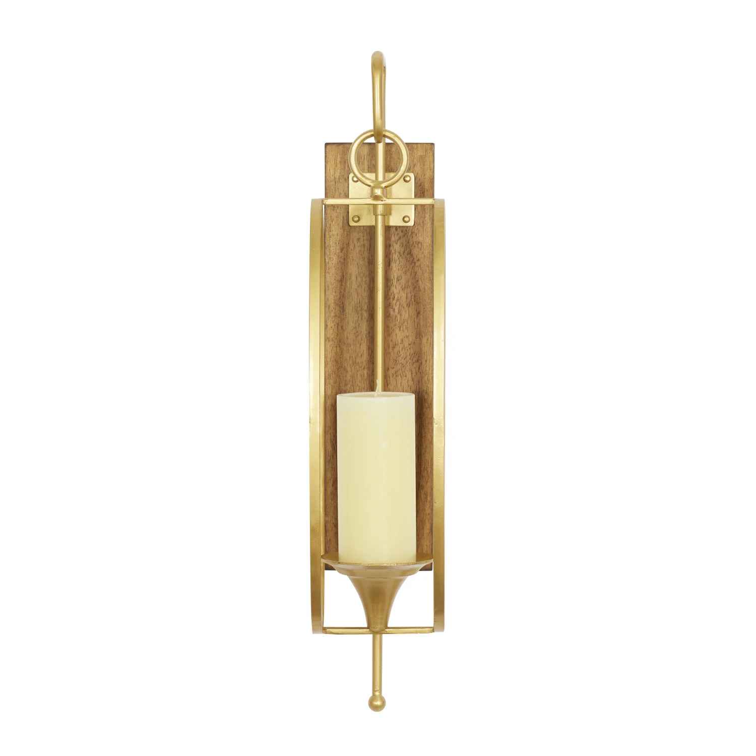 24" Wood Wall Sconce thumbnail 2