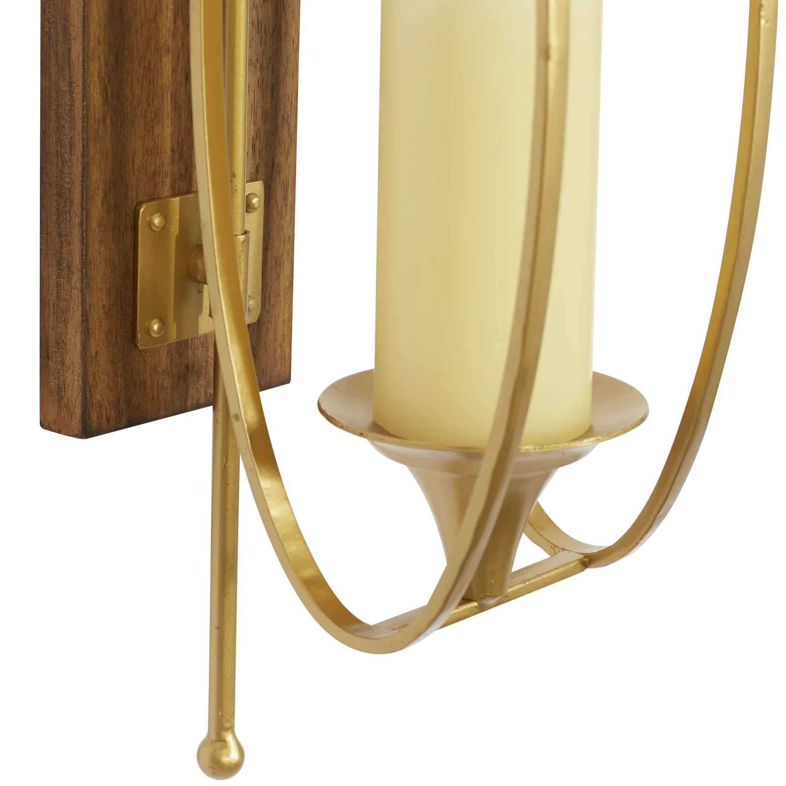 24" Wood Wall Sconce thumbnail 3