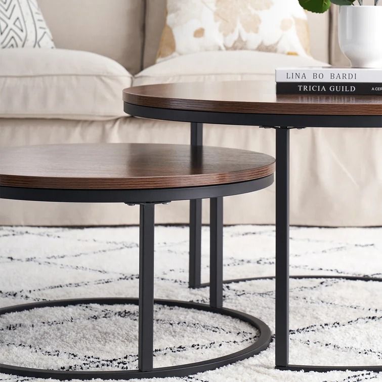 Amyris 2 Piece Coffee Table Set thumbnail 3