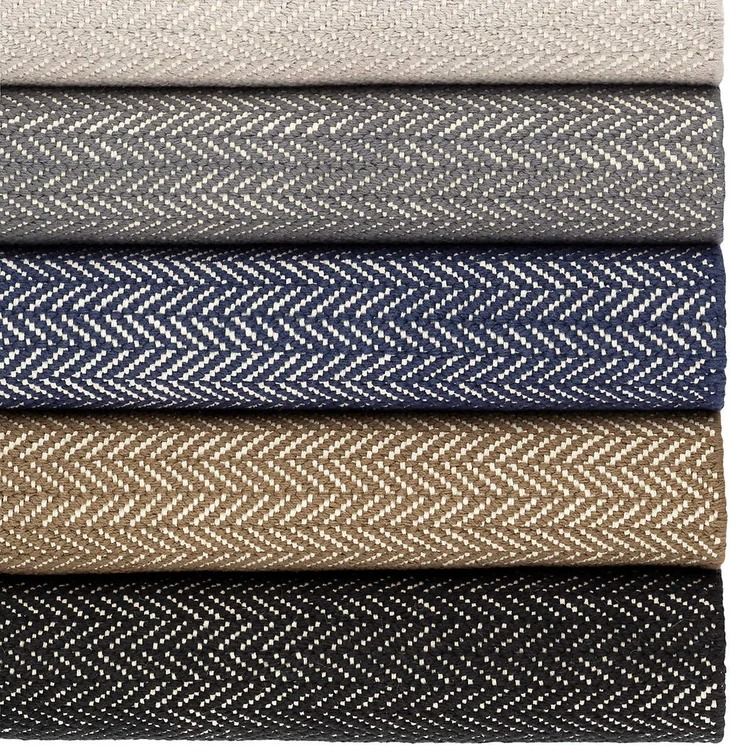 Herringbone Flatweave Geometric Area Rug 29"x216" thumbnail 5