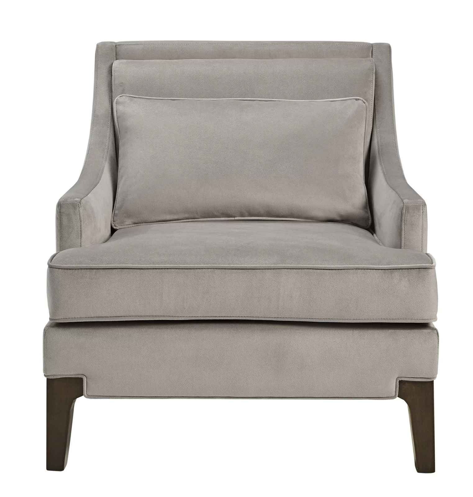 Anna Velvet Armchair thumbnail 3