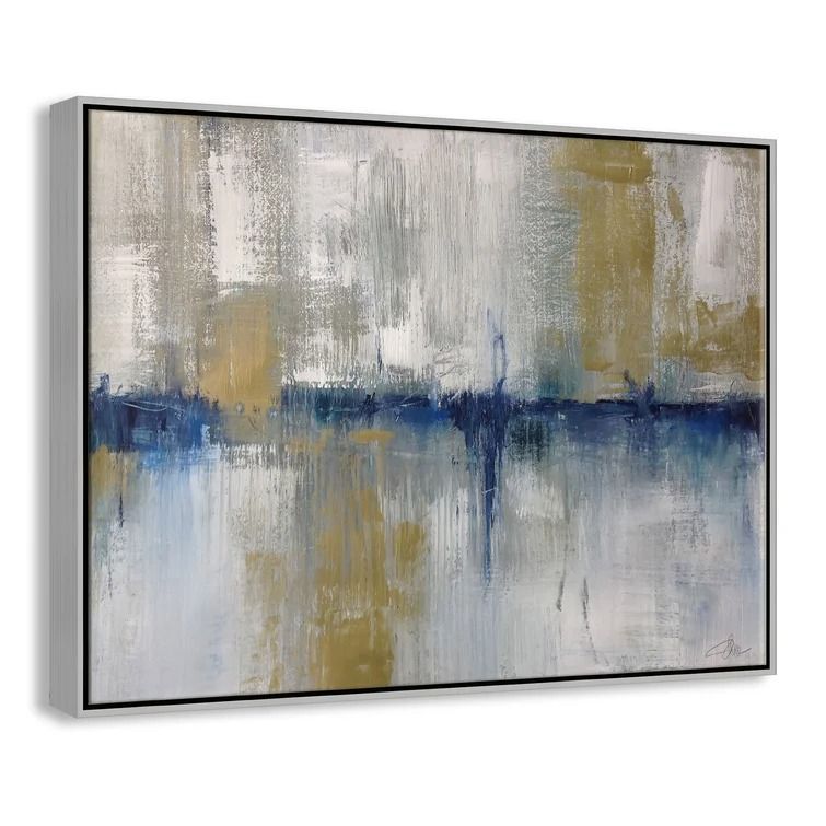 Horizon In The Mist With Frame 40"x30" thumbnail 3