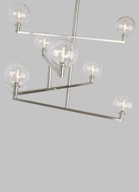 Gambit Chandelier - Satin Nickel thumbnail 3