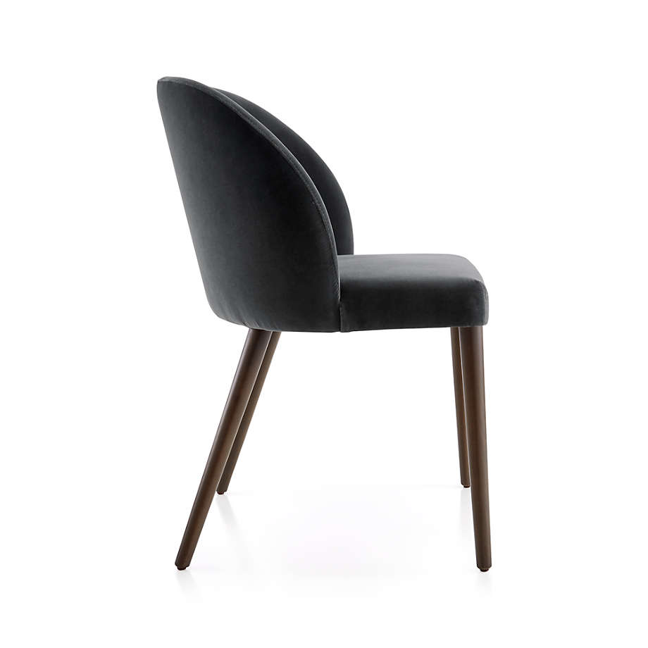 Camille Anthracite Italian Dining Chair thumbnail 4