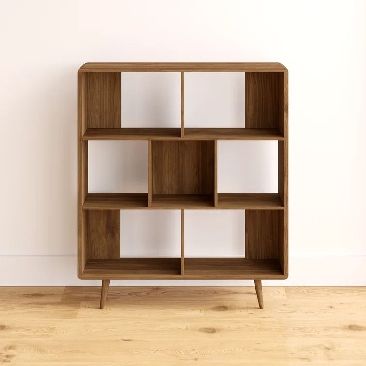 52" Realm Bookshelf Walnut thumbnail 4