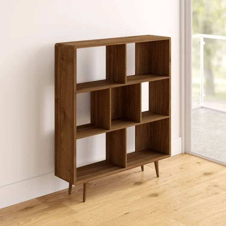 52" Realm Bookshelf Walnut thumbnail 6
