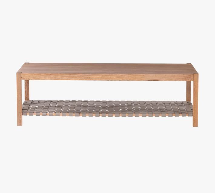 Bardill Woven Leather Coffee Table thumbnail 3