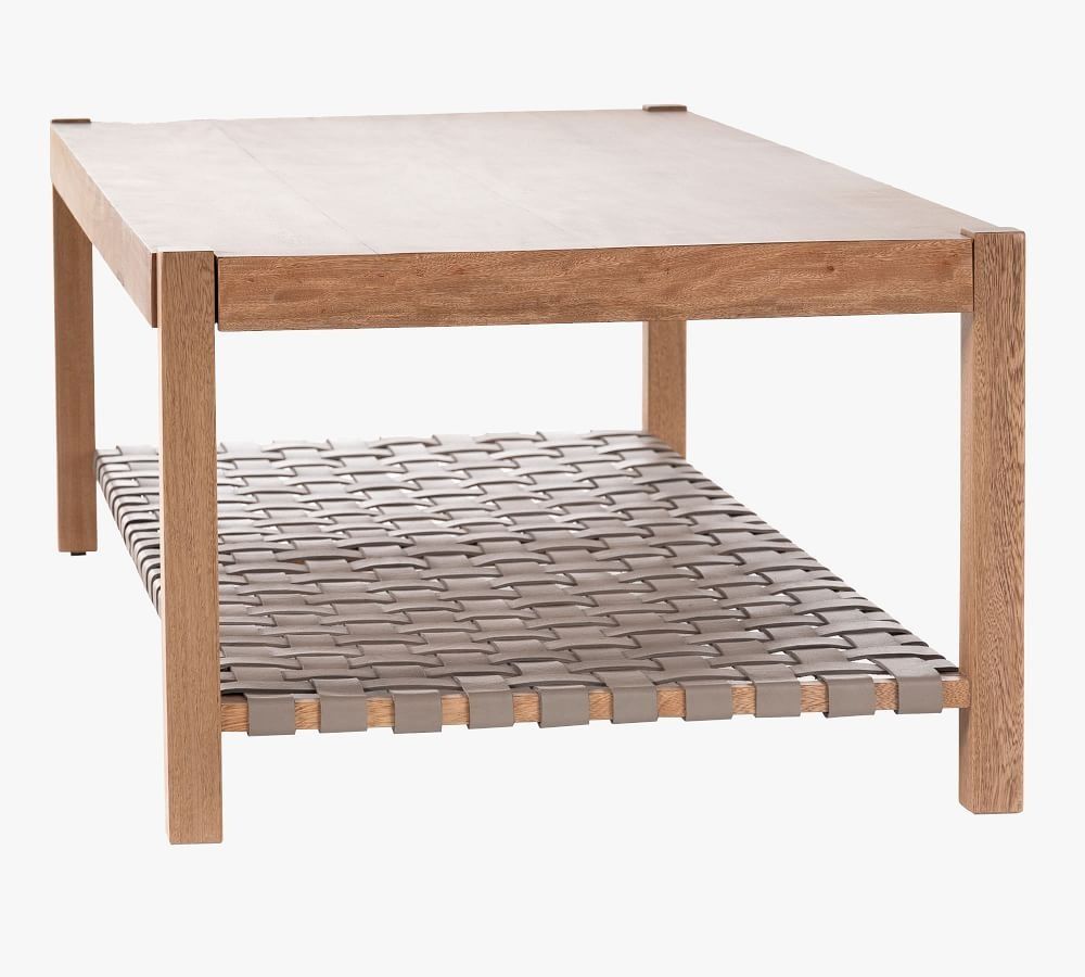 Bardill Woven Leather Coffee Table thumbnail 6