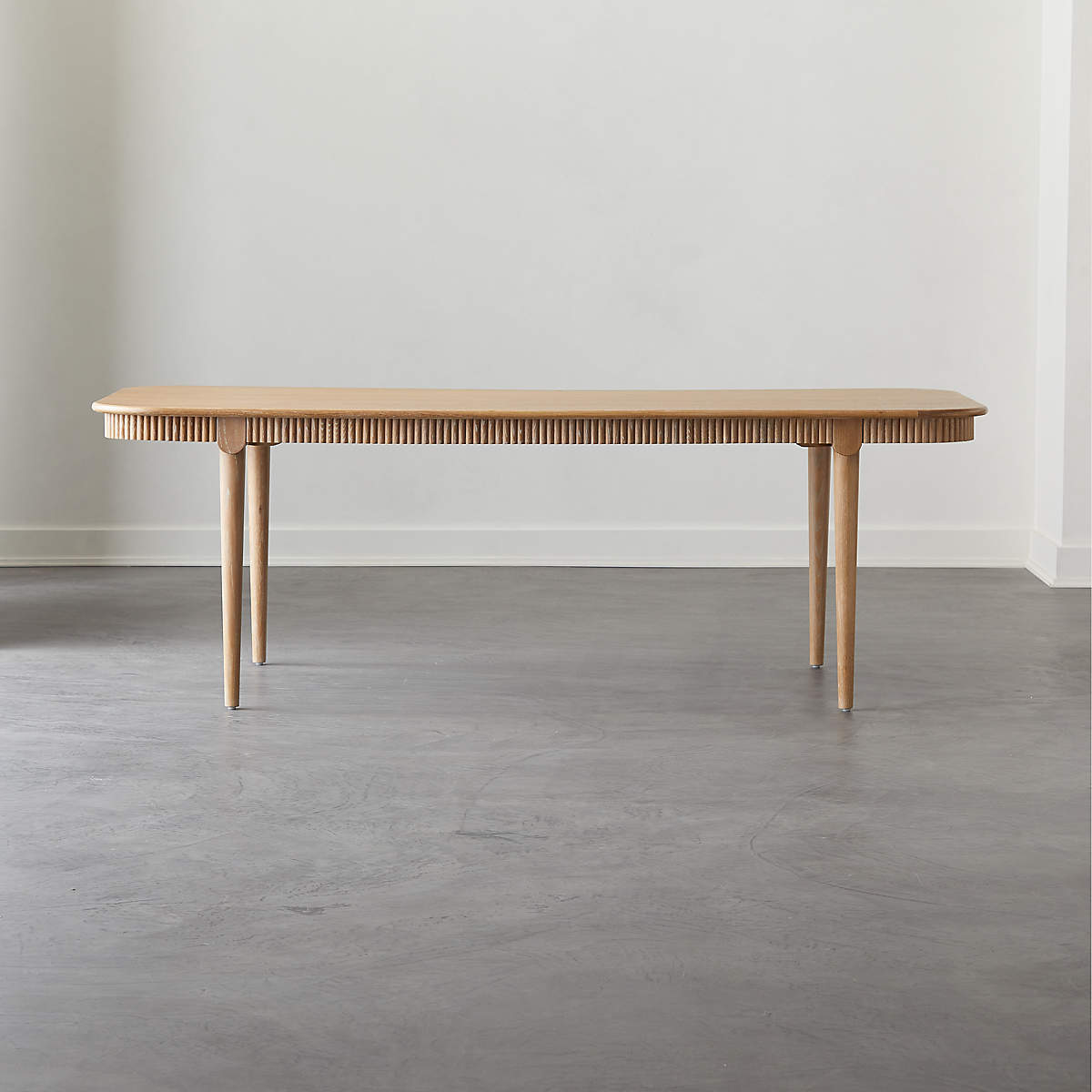 Providence Cerused Oak Dining Table thumbnail 2