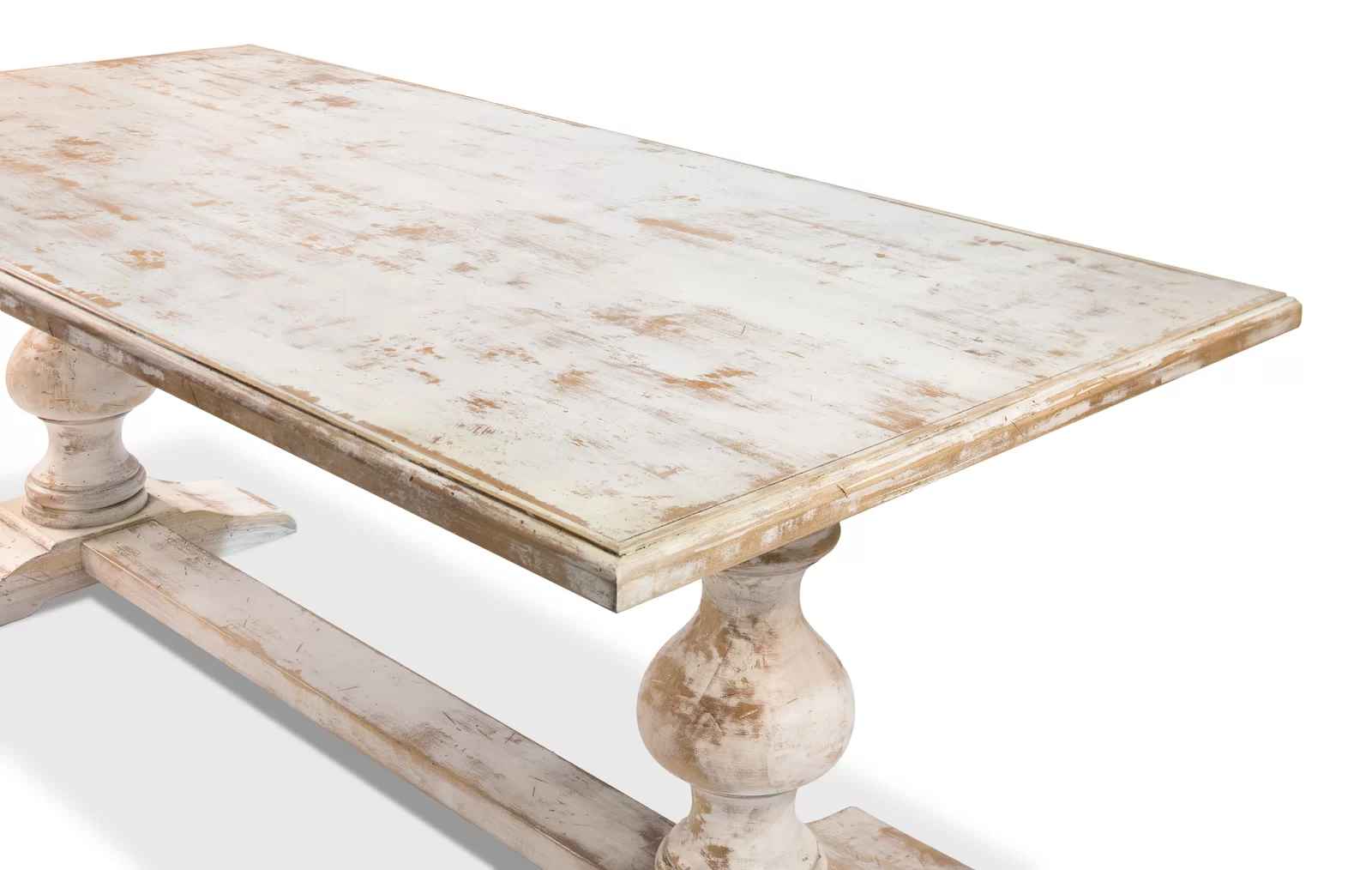 Haverhill Pine Solid Wood Trestle Dining Table thumbnail 3