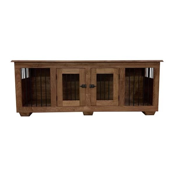 Double Doggie Pet Crate thumbnail 2