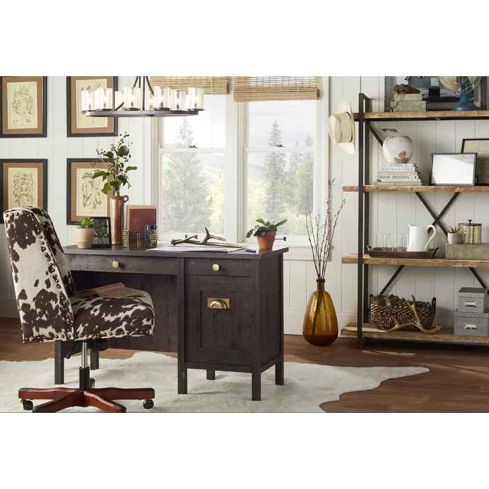Pursley Solid Wood Etagere Bookcase thumbnail 7