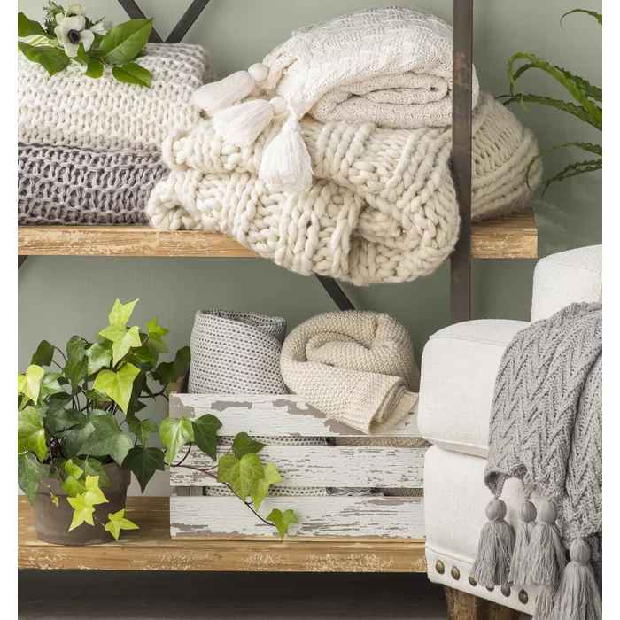 Pursley Solid Wood Etagere Bookcase thumbnail 9