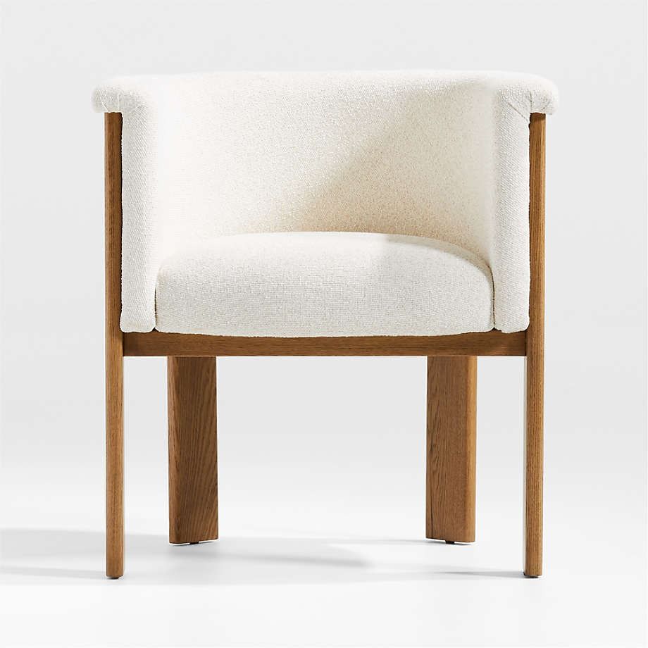 Axel Upholstered Curved Back Dining Chair thumbnail 4