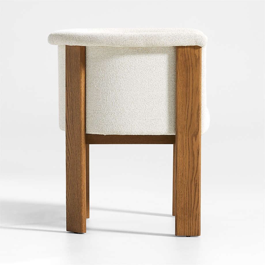 Axel Upholstered Curved Back Dining Chair thumbnail 5