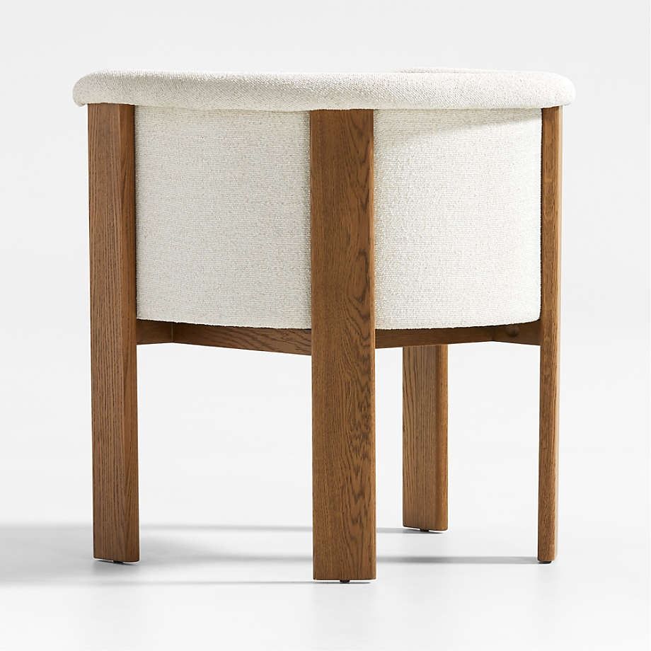 Axel Upholstered Curved Back Dining Chair thumbnail 6