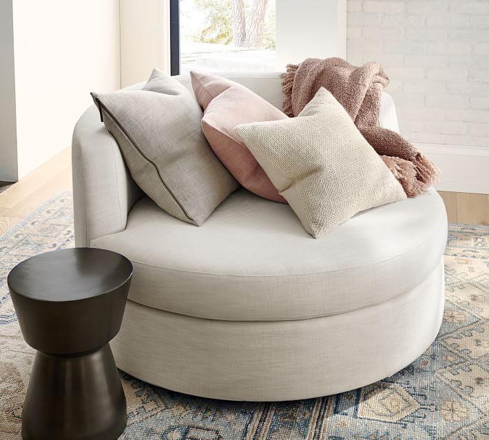 Faye Linen Textured Pillow thumbnail 6