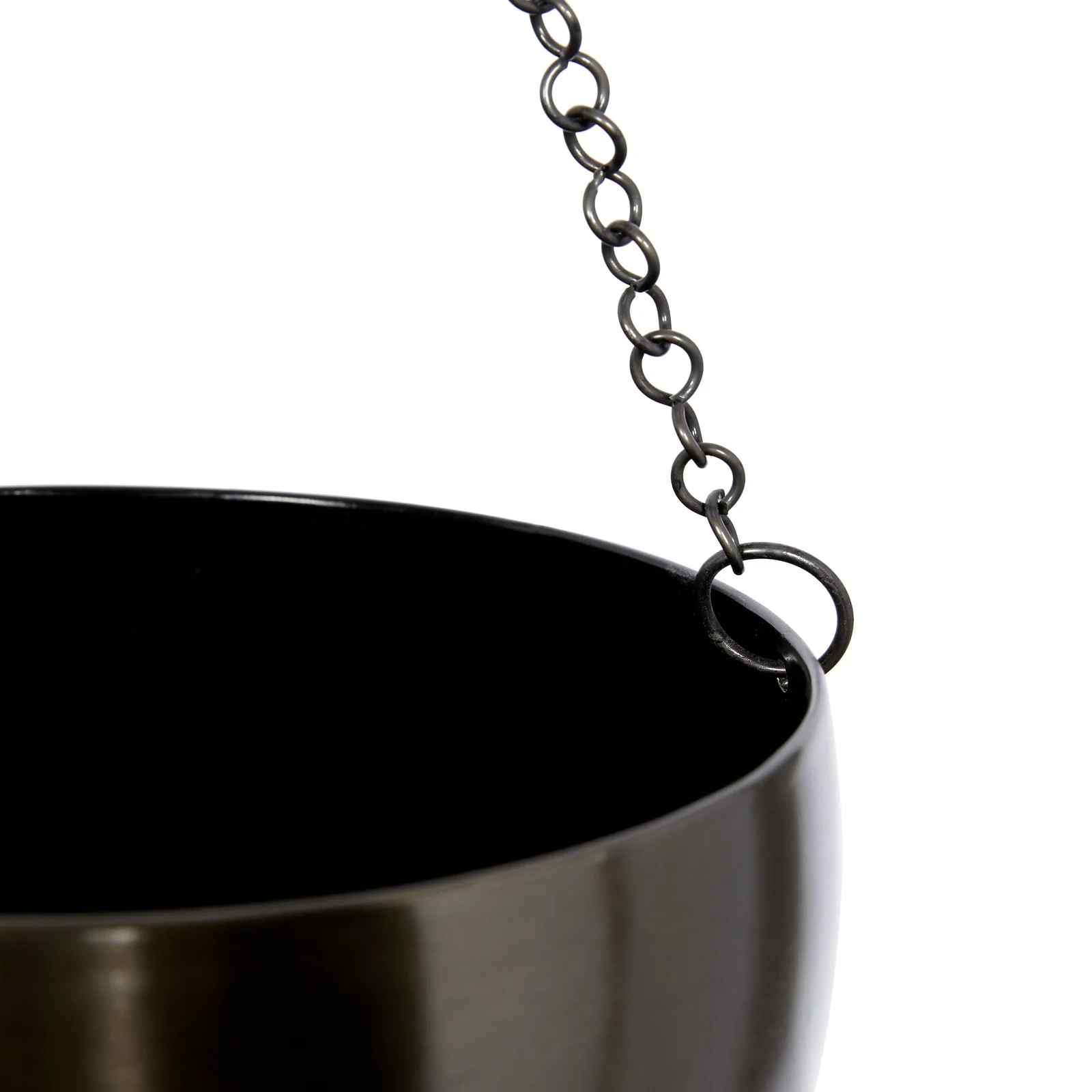 Benally 2 Piece Iron Hanging Planter Set thumbnail 4