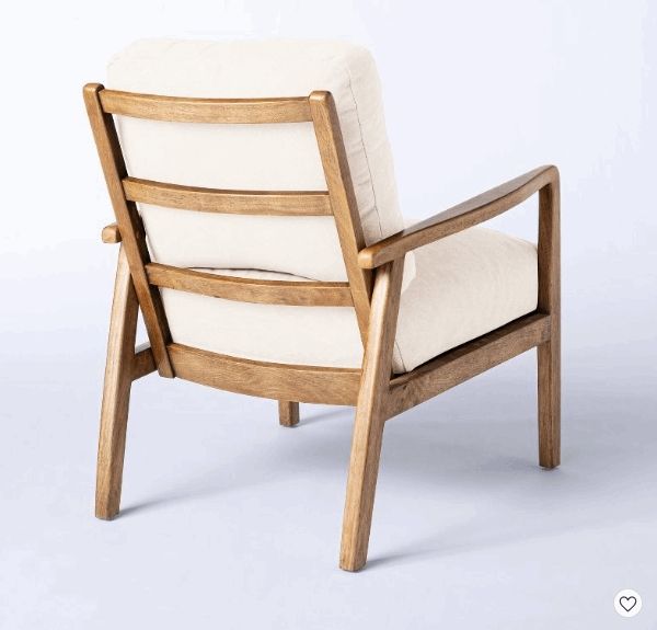 Dagget Mixed Material Accent Chair  thumbnail 4