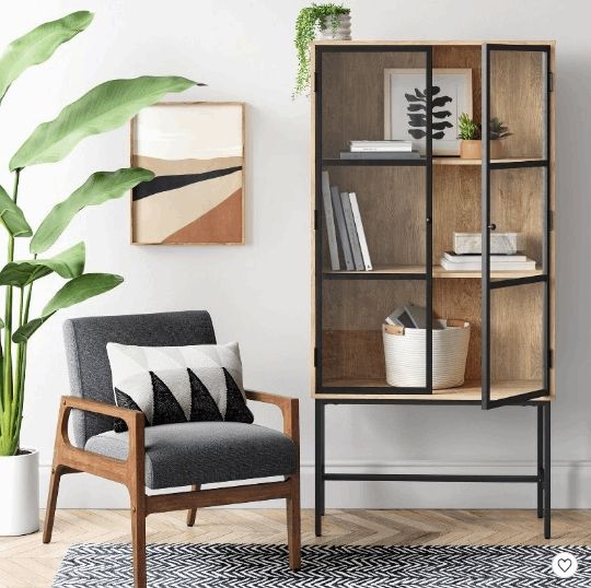 Ahlmann Glass Door Library Cabinet thumbnail 2
