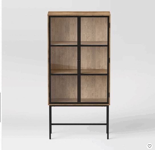 Ahlmann Glass Door Library Cabinet thumbnail 3