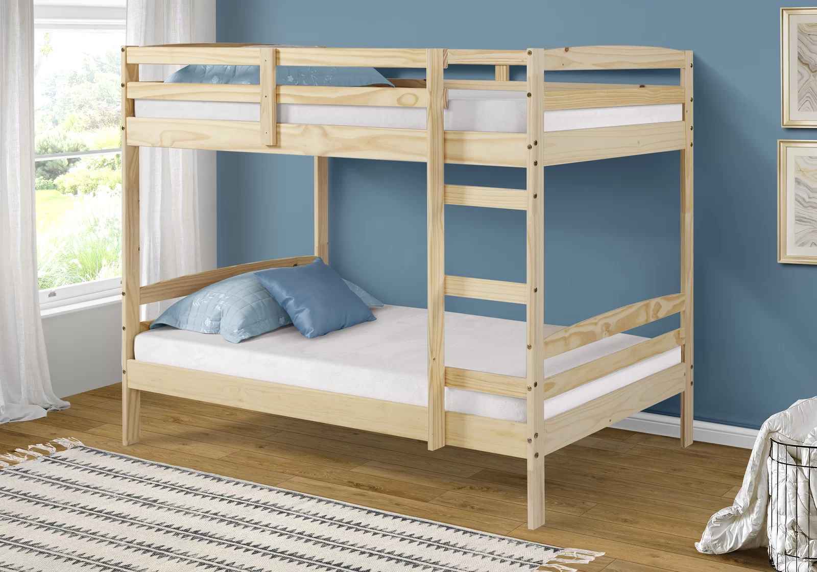 Plumerville Solid Wood Standard Bunk Bed-Twin thumbnail 2