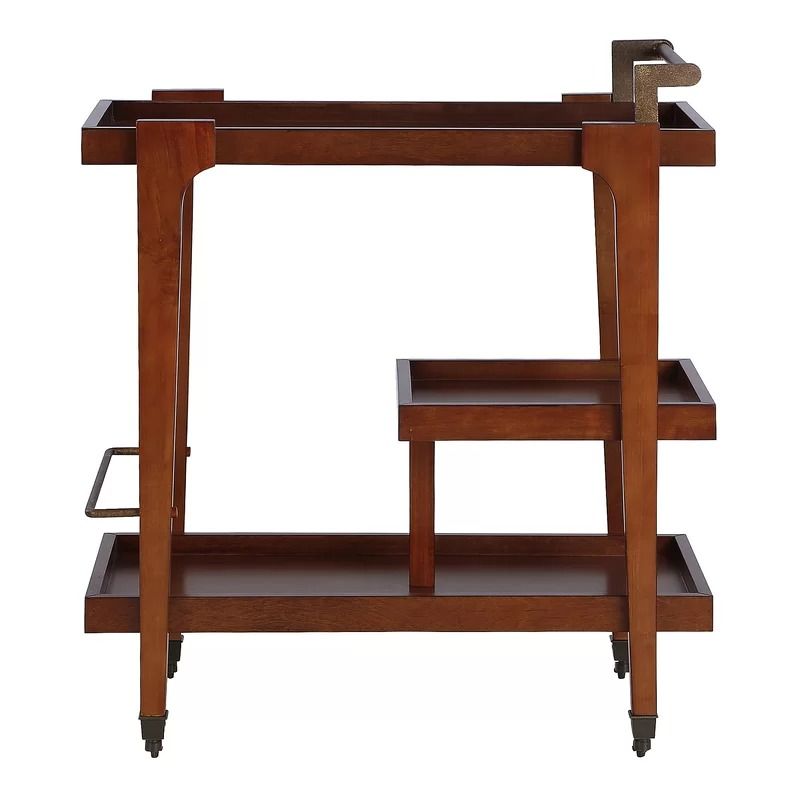 Duron Solid Wood Bar Cart thumbnail 3