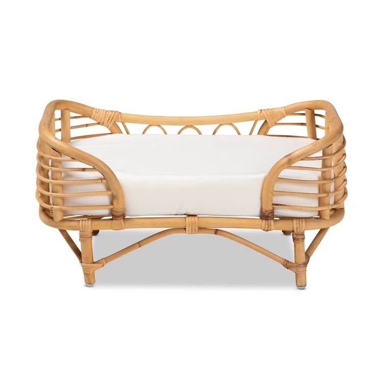 Malino Modern Bohemian Pet Bed With Cushion thumbnail 3