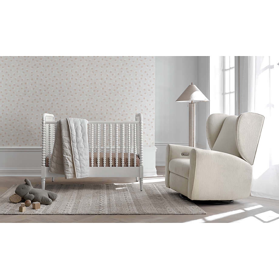 Jenny Lind White Wood Spindle Baby Crib thumbnail 2