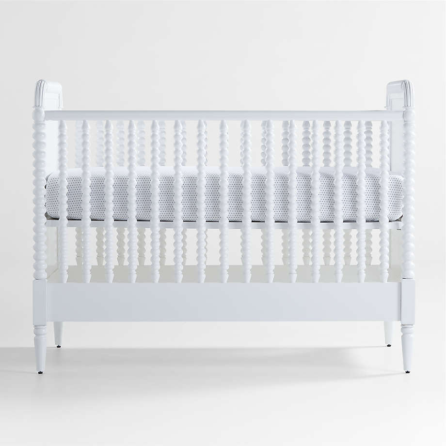 Jenny Lind White Wood Spindle Baby Crib thumbnail 4