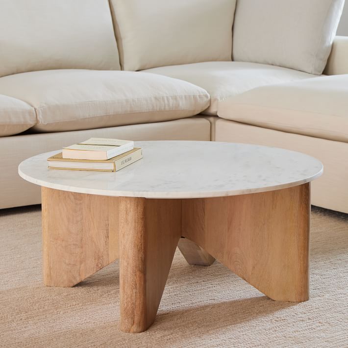 Maddox Marble Coffee Table thumbnail 2