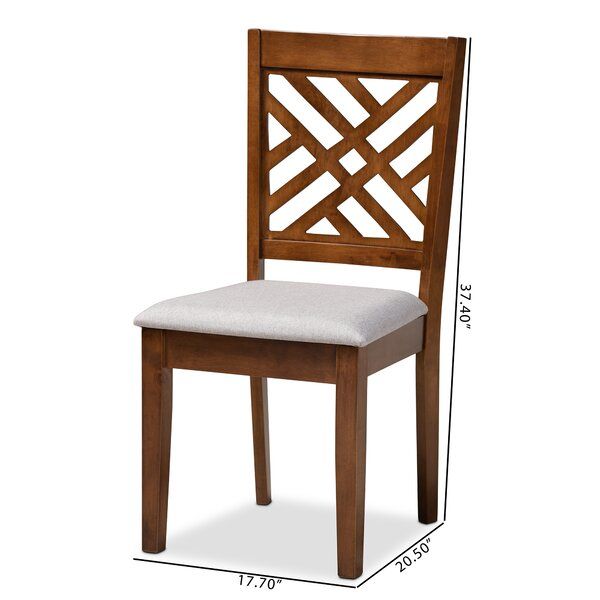 Campana Cross Back Side Chair Set of 4 thumbnail 3
