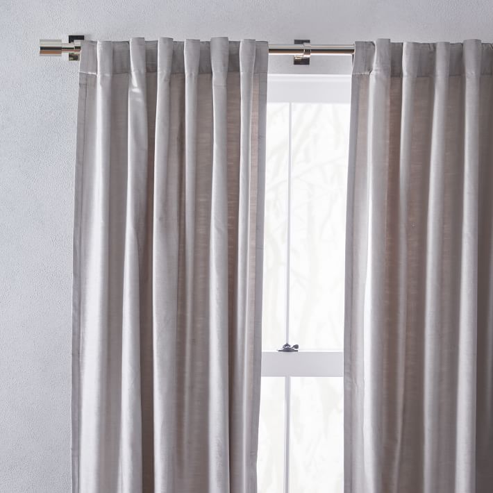 Luster Velvet Curtain-108" thumbnail 3