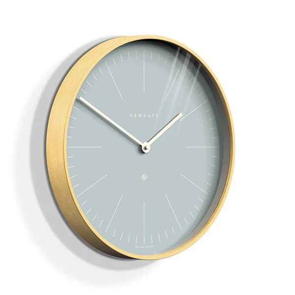 Mr Clarke Clock In Pill Blue thumbnail 2
