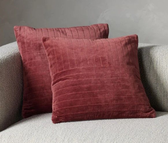 Channel Tufted Pillow Set-20"x20" thumbnail 2